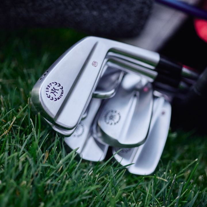 右用【ヘッド単品】Miura KM-Baby Blade アイアン 8個セット (#3-9,Pw