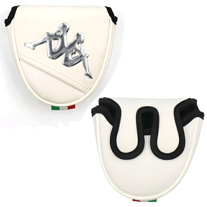 送料無料】2025 カッパ ゴルフ マレット型 パターカバー KP-HC0001/MT